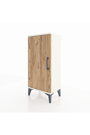 Arges Komodin 2 Raflı Tek Kapaklı 44x30x96 Aytaşı-Çam