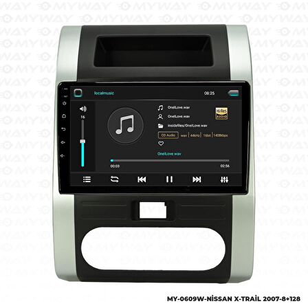 Araç Multimedya Nissan X-Trail Android 12 Carplay 4Gb Ram + 64Gb Hdd 2007 Navigasyon Ekran MYW
