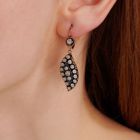 0.16 Karat Elmas Fantezi Küpe