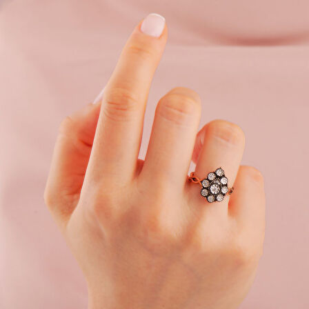 0.10 Karat Elmas Fantezi Yüzük