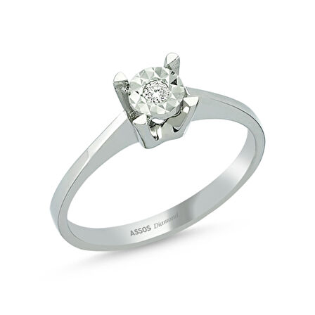 0.04 Karat Pırlanta Fantezi Yüzük