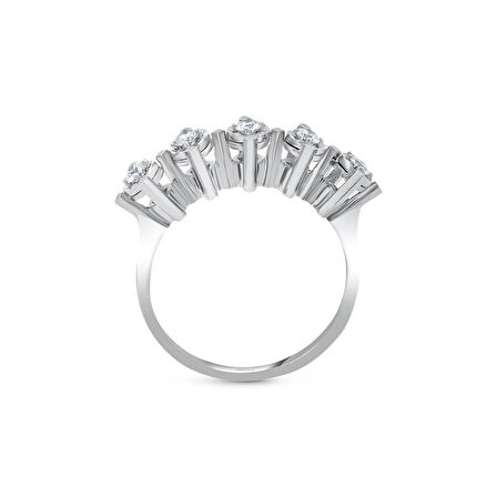 0.35 Karat Pırlanta Beştaş Yüzük