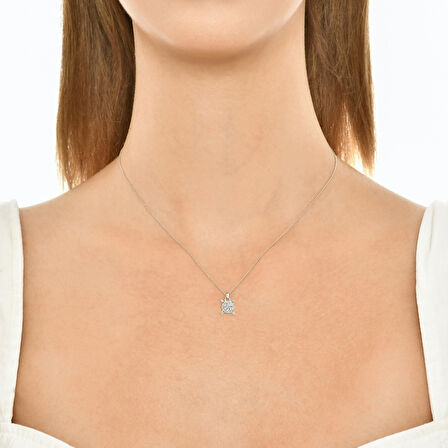 0.14 Karat Pırlanta Fantezi Kolye