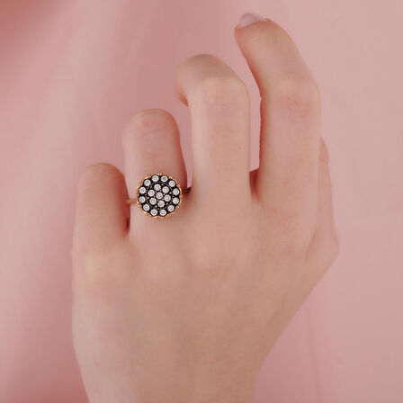 0.06 Karat Elmas Fantezi Yüzük