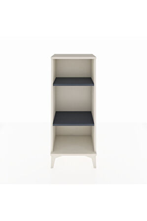 Arges Komodin 2 Raflı 44x30x106 Aytaşı-Antrasit