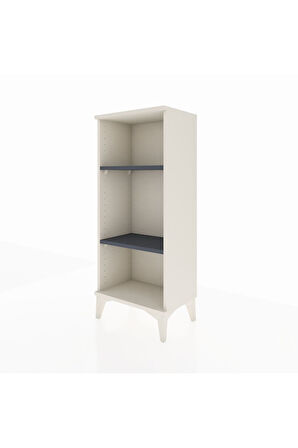 Arges Komodin 2 Raflı 44x30x106 Aytaşı-Antrasit