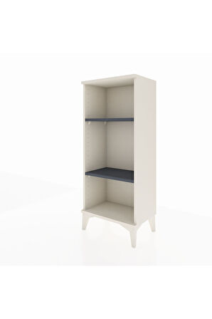 Arges Komodin 2 Raflı 44x30x106 Aytaşı-Antrasit