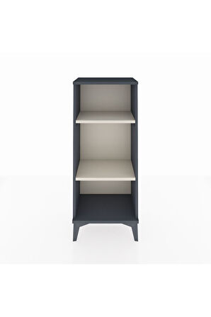 Arges Komodin 2 Raflı 44x30x106 Antrasit-Aytaşı