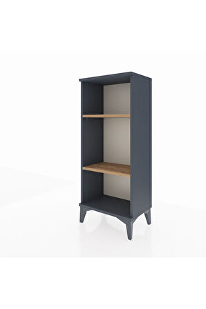 Arges Komodin 2 Raflı 44x30x106 Antrasit-Çam