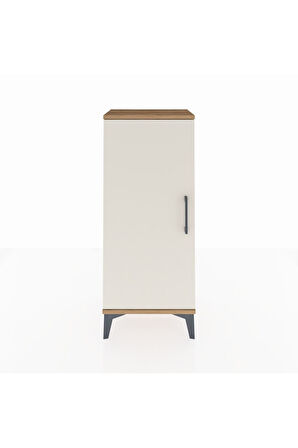 Arges Komodin Tek Kapaklı 44x30x106 Çam-Aytaşı