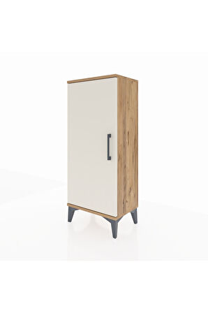 Arges Komodin Tek Kapaklı 44x30x106 Çam-Aytaşı