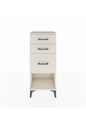 Arges Komodin 3 Çekmeceli 44x30x106 Aytaşı-Aytaşı