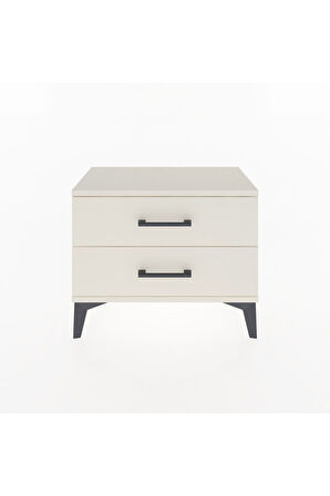 Arges Komodin 2 Çekmeceli 60x30x48 Aytaşı-Aytaşı