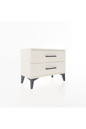 Arges Komodin 2 Çekmeceli 60x30x48 Aytaşı-Aytaşı