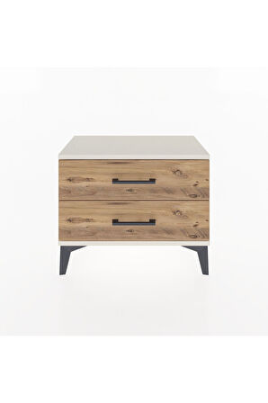 Arges Komodin 2 Çekmeceli 60x30x48 Aytaşı-Çam