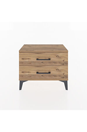 Arges Komodin 2 Çekmeceli 60x30x48 Çam-Çam