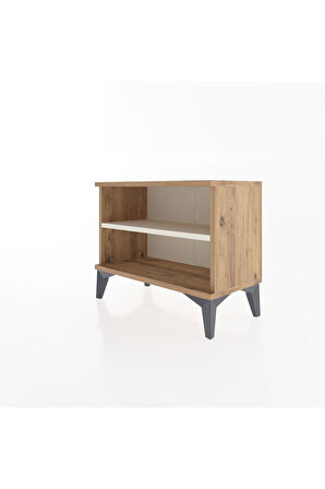 Arges Komodin Tek Raflı 60x30x48 Çam-Aytaşı
