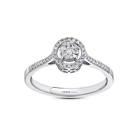 0.19 Karat Pırlanta Fantezi Yüzük