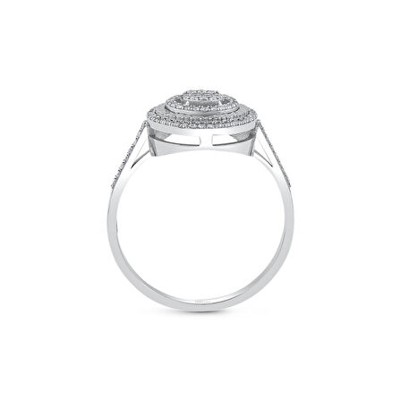 0.25 Karat Baget Pırlanta Yüzük