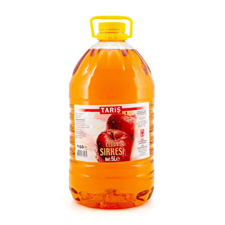 Elma Sirkesi 5 Lt Pet(Dar Ağızlı) 4 Adet