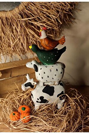 Bremen Mızıkacıları Farm Style, Çiftlik Biblo , Hediyelik , Dekor,