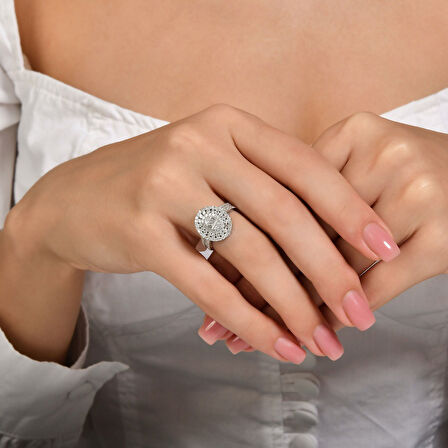 1.25 Karat Baget Taşlı Pırlanta Fantezi Yüzük