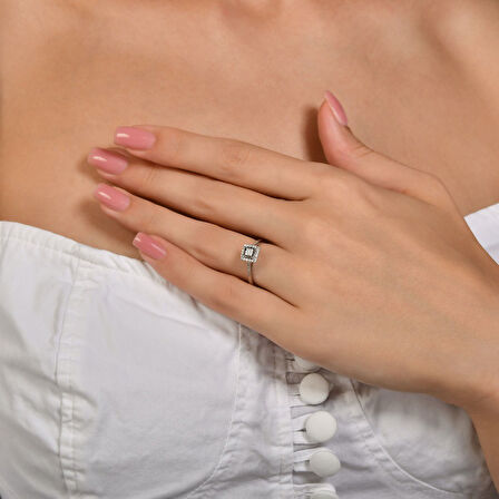 0.16 Karat Pırlanta Fantezi Yüzük