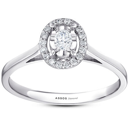 0.17 Karat Pırlanta Fantezi Yüzük