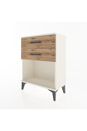 Arges Komodin 4 Çekmeceli 60x30x80 Aytaşı-Çam