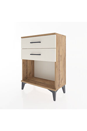 Arges Komodin 4 Çekmeceli 60x30x80 Çam-Aytaşı