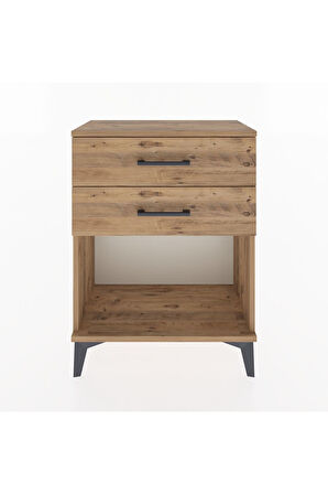 Arges Komodin 4 Çekmeceli 60x30x80 Çam-Çam