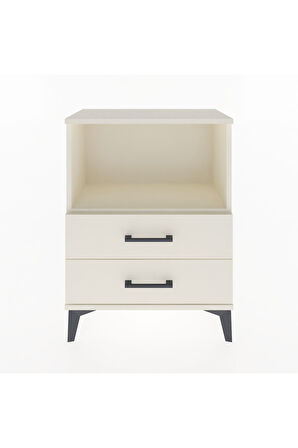 Arges Komodin 2 Çekmeceli 60x30x80 Aytaşı-Aytaşı