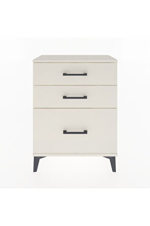 Arges Komodin 3 Çekmeceli 60x30x80 Aytaşı-Aytaşı