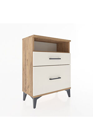 Arges Komodin 3 Çekmeceli 60x30x80 Çam-Aytaşı