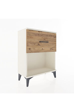 Arges Komodin 2 Çekmeceli 60x30x80 Aytaşı-Çam
