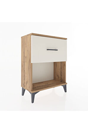 Arges Komodin 2 Çekmeceli 60x30x80 Çam-Aytaşı
