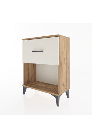 Arges Komodin 2 Çekmeceli 60x30x80 Çam-Aytaşı