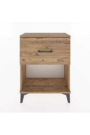 Arges Komodin 2 Çekmeceli 60x30x80 Çam-Çam