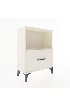 Arges Komodin Tek Çekmeceli 60x30x80 Aytaşı-Aytaşı