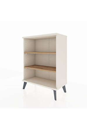 Arges Komodin 2 Raflı 2 Kapaklı 60x30x80 Aytaşı-Çam