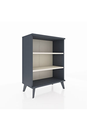 Arges Komodin 2 Raflı 2 Kapaklı 60x30x80 Antrasit-Aytaşı
