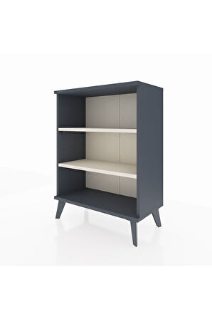 Arges Komodin 2 Raflı 2 Kapaklı 60x30x80 Antrasit-Aytaşı