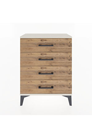 Arges Komodin 2 Raflı 60x30x80 Aytaşı-Çam