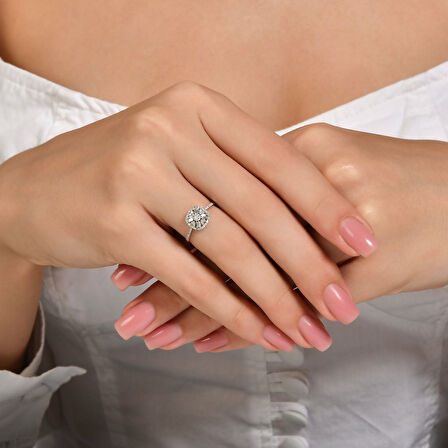 0.27 Karat Pırlanta Fantezi Yüzük