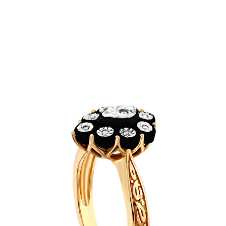 0.03 Karat Venüs Elmas Yüzük