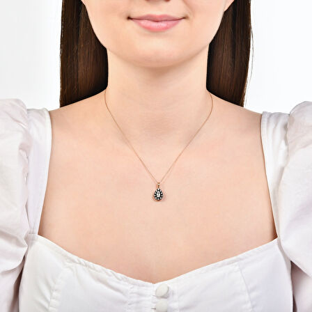 0.07 Karat Elmas Fantezi Kolye