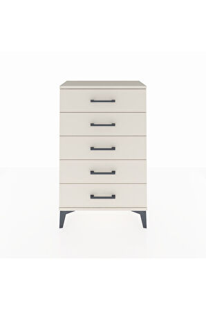 Arges Komodin 5 Çekmeceli 60x30x96 Aytaşı-Aytaşı