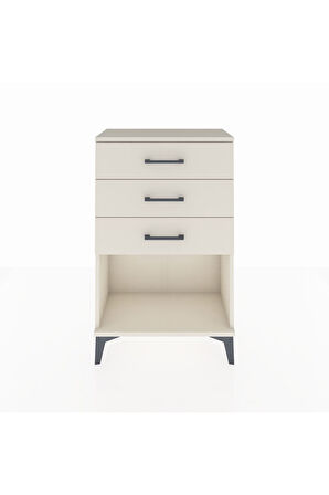 Arges Komodin 3 Çekmeceli 60x30x96 Aytaşı-Aytaşı