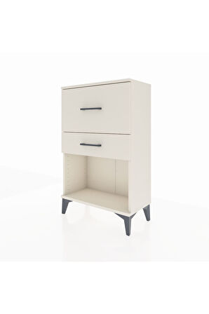 Arges Komodin 2 Çekmeceli 60x30x96 Aytaşı-Aytaşı