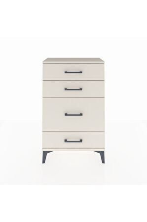 Arges Komodin 4 Çekmeceli 60x30x96 Aytaşı-Aytaşı